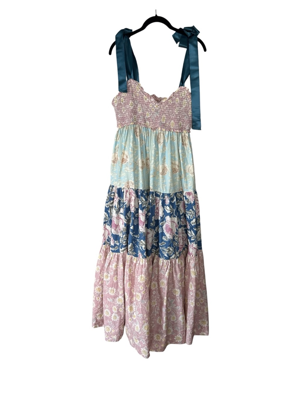 Free People Bluebell Maxi Dress Antique Combo Floral NWT | Large - Picture 3 of 14
